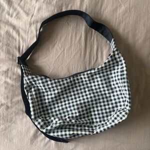 Baggu Gingham Crescent Shoulder Bag Medium